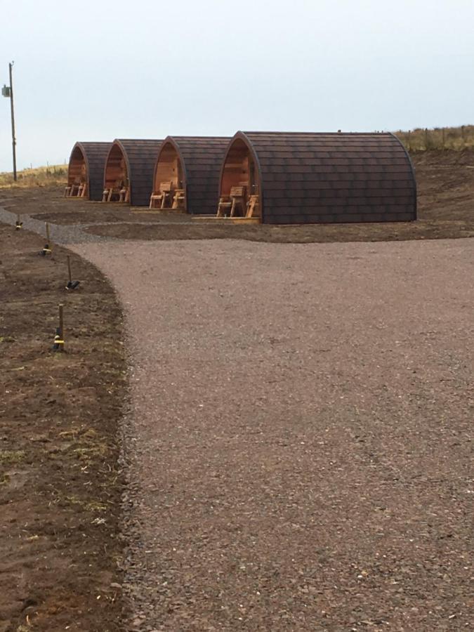 Villa Skeabost View Pods Skye Portree Exterior foto