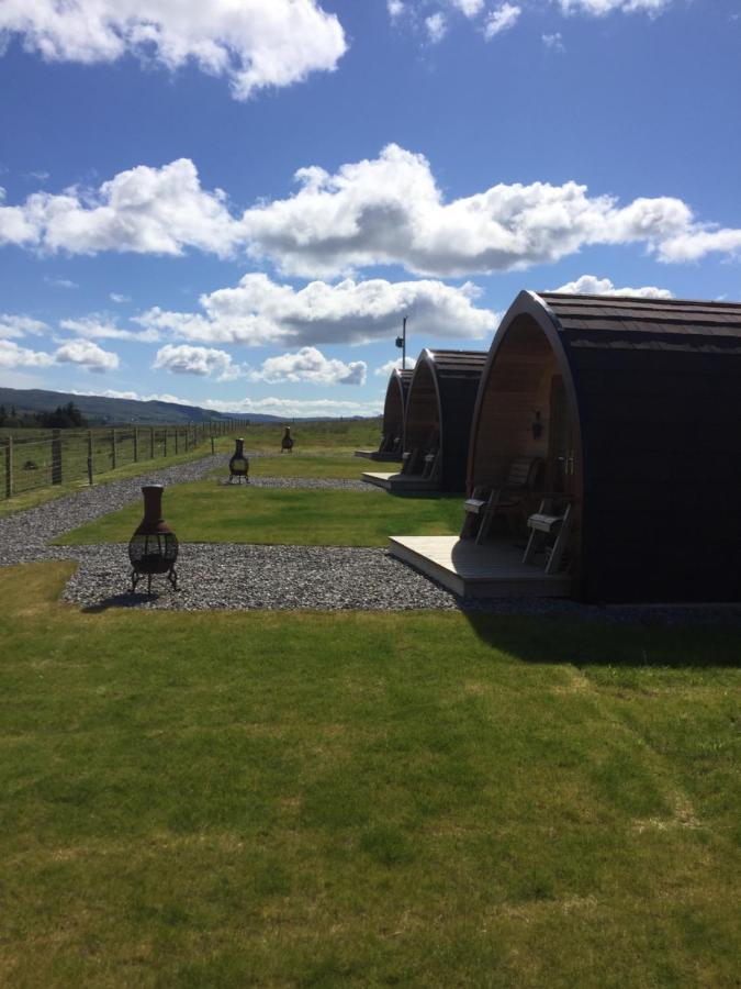 Villa Skeabost View Pods Skye Portree Exterior foto